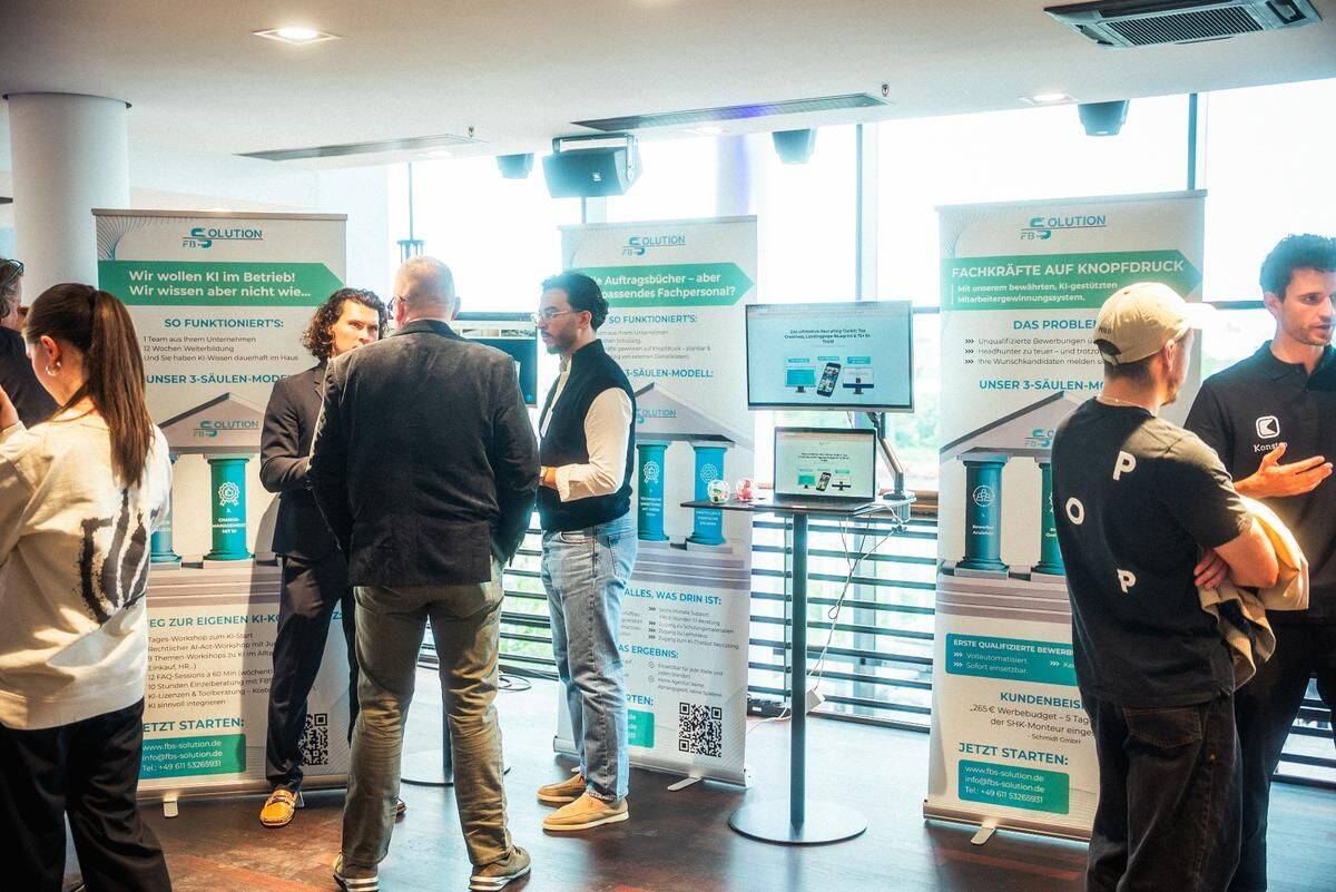 FBS Solution auf einer Fachmesse