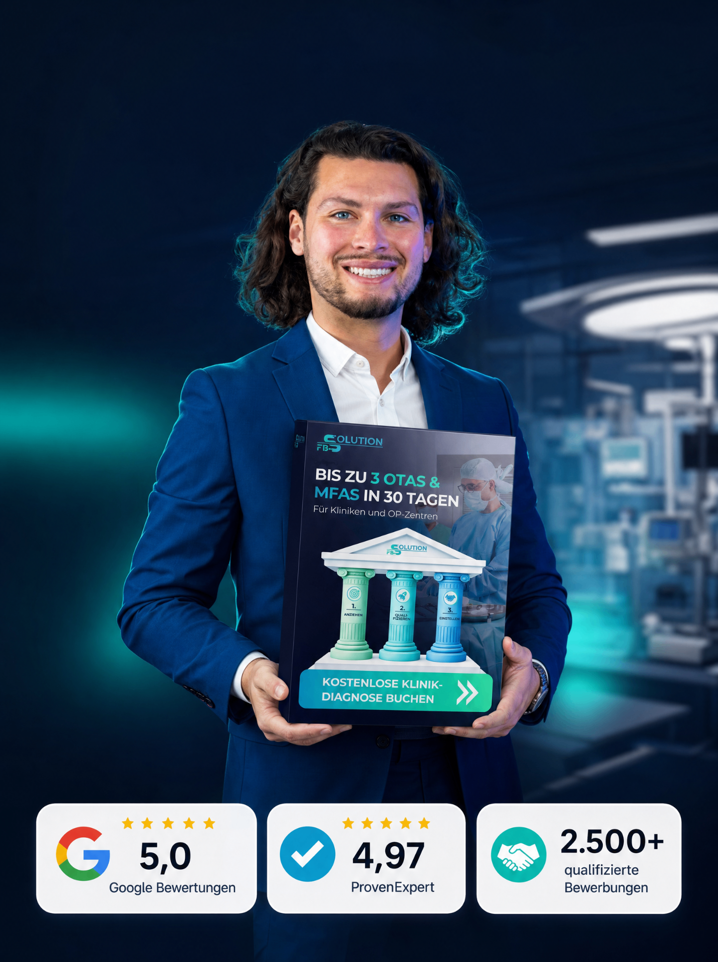 Felipe Bergmann Segovia mit FBS Einstellungssystem-Konzept