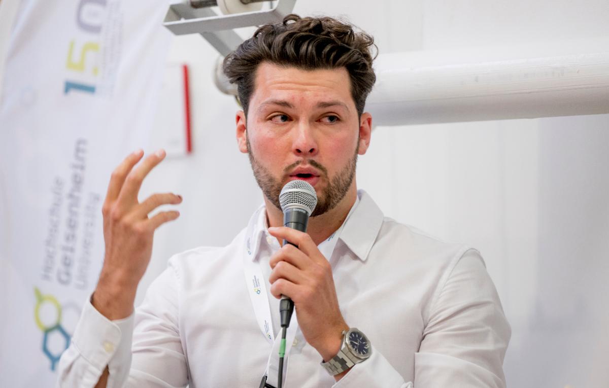 Felipe Bergmann Segovia als Speaker auf dem Geisenheimer Zukunftssymposium